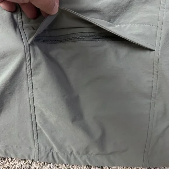 Scottevest SeV Kelly Jacket Womens L Gray Green Golf Magnetic Embroidered Logo - Picture 16 of 16